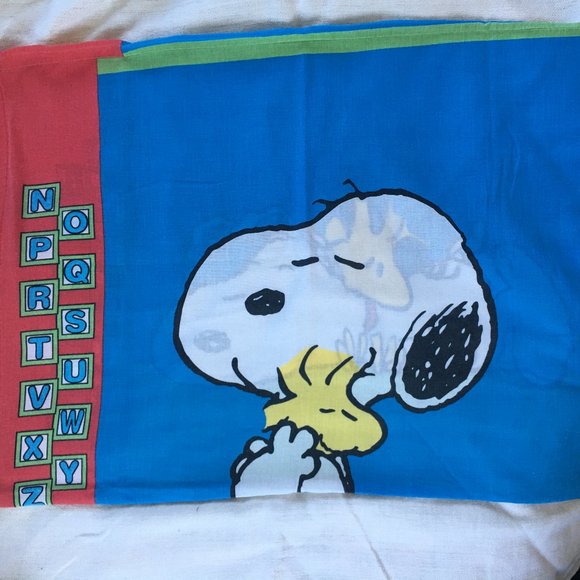 Vintage Snoopy pillow case - Picture 2 of 3